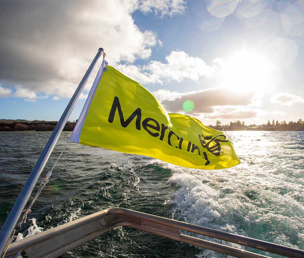 Coastguard Lake Taupo Mercury Flag