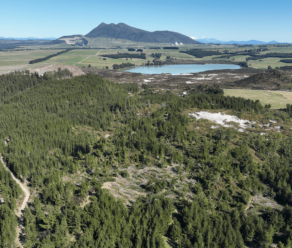 Geothermal landscape