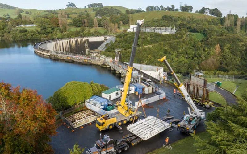 Karapiro Hydro Station Upgrade 01