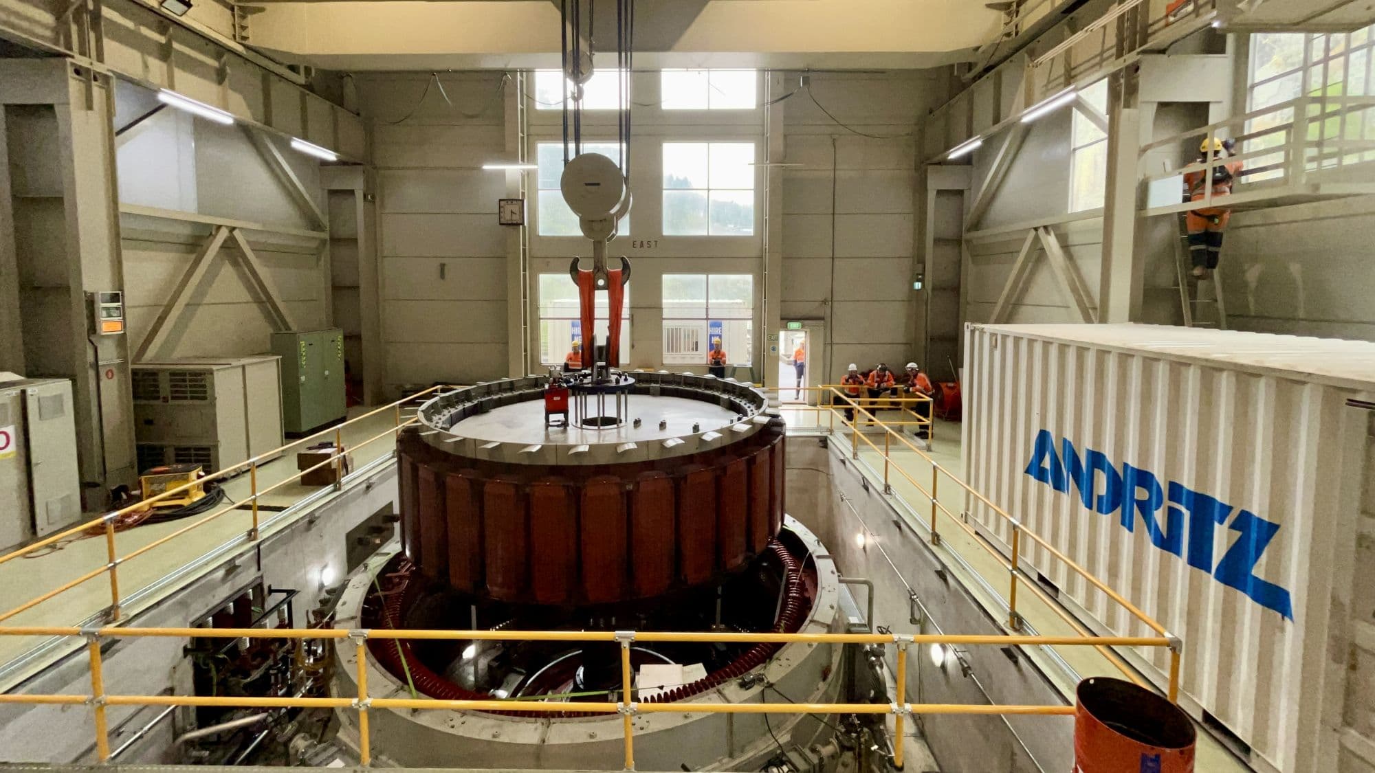 Maraetai II Refurb Rotor Lift