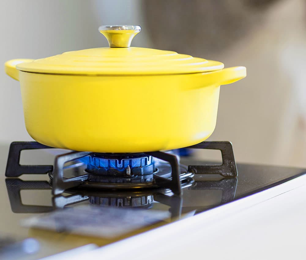 Yellow pot text image