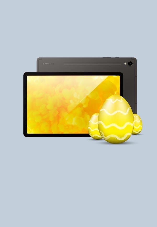 Easter Egg Hunt mobile hero Tab S9