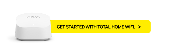 Get started with total home wifi button