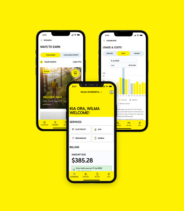 New app hero banner mobile